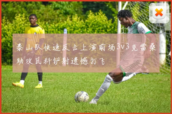 泰山队快速反击上演前场3v3克雷桑助攻瓦科铲射遗憾打飞
